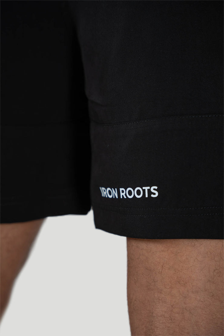 Iron Roots x Sea Shepherd Wood Shorts - Black