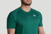 Iron Roots ethisch sportkleding trainings t-shirt jade green 